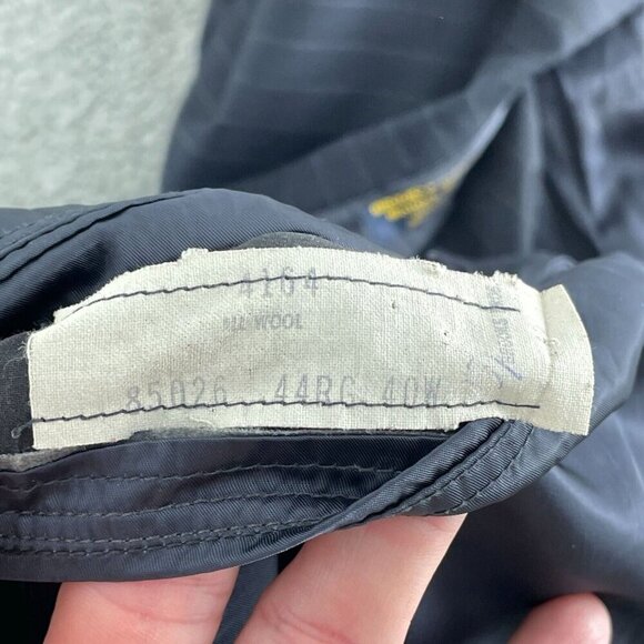 Brooks Brothers Golden Fleece Mens Pinstripe Wool Suit Jacket 44R  USA 4966 - Picture 5 of 10